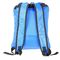 Blauwe Nylon Promotie de Productenrugzakken van Drawstring voor Zwemmende Gymsack-Schoen