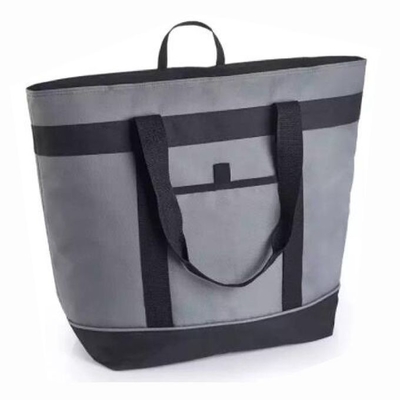 600d Melange Polyester Tote Thermal Insulated Cooler Bags voor Vrouwen