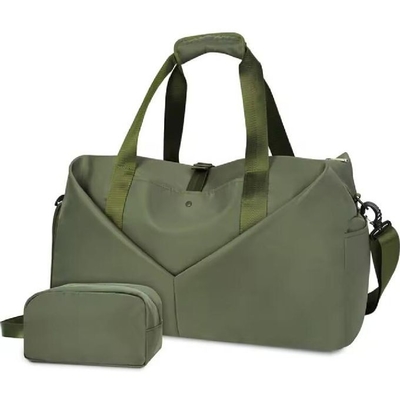Gym Duffel Bag Met natte zak schoenen Compartiment Draagbare Overnight Weekender Bag