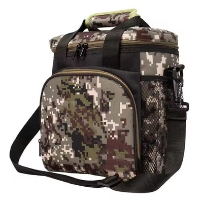 Geïsoleerde lunchtas kantoor stijlvolle polyester fitness waterdicht herbruikbare thermische koeler tas