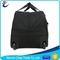 Op maat gedrukt polyester trolley tas zwart reiswiel bagagezak