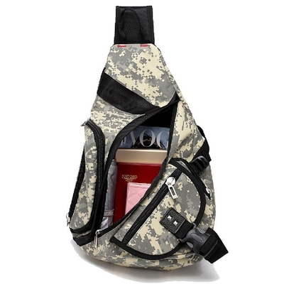 Custom Logo Outdoor Sports Camping Boodschapper Borstpakket Single Shoulder Crossbody Bag