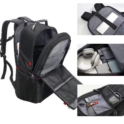 Gepersonaliseerde sport gymtas waterdicht schoolreis rugzak met schoenvak usb oplaadpoort