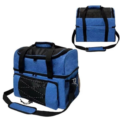 Gepersonaliseerde Sport Bowling Tote Bag Bowling Extra Accessoires Twee Ballen Tote Bag Met Padded Ball Holder