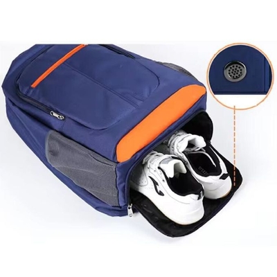 Op maat gemaakte training sport rugzak tennis racket tas badminton racket tas met schoenvak