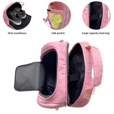 Pickleball Paddle Bag Squash En Badminton Racket Rugzak Met Afzonderlijk Schoenenvak