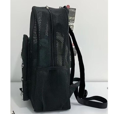 Mode Unisex studenten rugzak Mesh schooltas Zomer Mesh strand rugzak