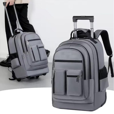 Trolley Bagage Rolrugzak Reizen Student Laptop Rugzak Met 2 Wielen