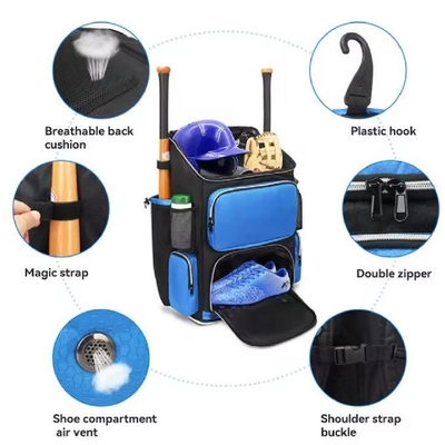 Zware catcher gear tas softbal vleermuiszakken softbal honkbal rugzak