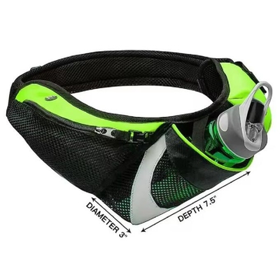 Breathable Running Belt Waist Pack Met Waterfles Holder Waist Bag