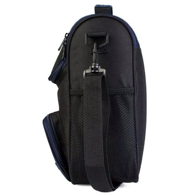 Thermische koeler geïsoleerde polyester kruislichaam lunchzak