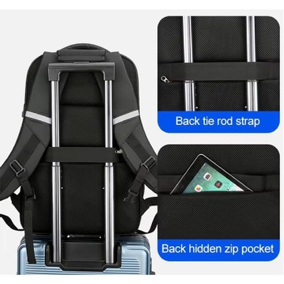 Modebedrijf Waterdicht Laptop Tas Custom Multifunctionele Outdoor Reis Ruitzak Met USB