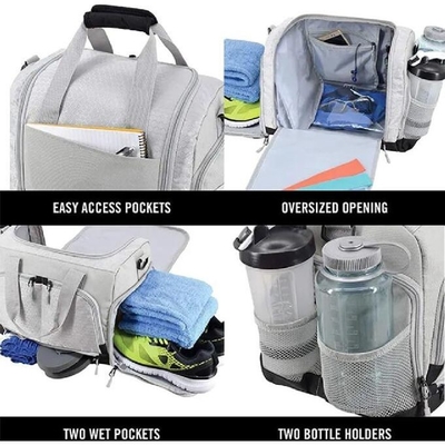 Reizen Fitness Duffel Sport Bag Gym Sportzakken Met Schoenen Compartiment
