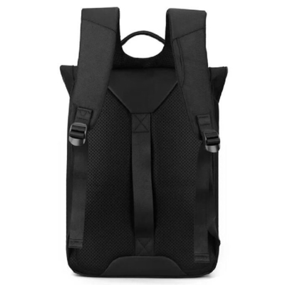 Nylon Roll Top Tuck Pack Rucksack met Buckle Cover Grote capaciteit Outdoor Travel Business Laptop Rucksack