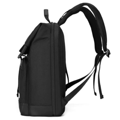 Nylon Roll Top Tuck Pack Rucksack met Buckle Cover Grote capaciteit Outdoor Travel Business Laptop Rucksack
