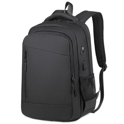 Lichte, waterdichte, nylon, comfortabele zakelijke laptop rugzak met USB