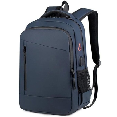 Lichte, waterdichte, nylon, comfortabele zakelijke laptop rugzak met USB