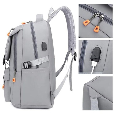 Op maat gemaakt Oxford Waterdichte Laptop Ruimte Student Reizing School Bag Met USB