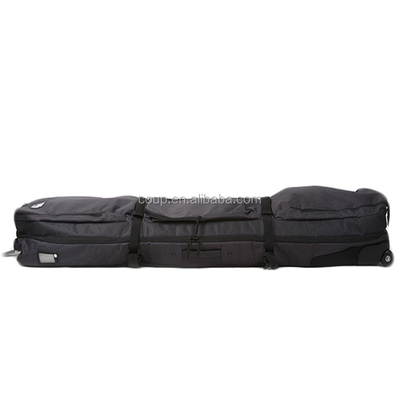 30L adembare zwarte sporttas met gepolsterde riemen