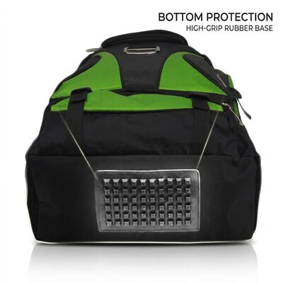Jumbo Multi-Sport Team Equipment Bag met afneembare schouderband Mesh Side Pockets Heavy-Duty Bottom Panel Club
